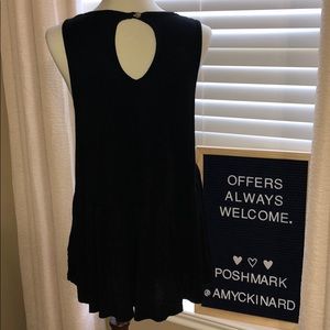 Cousin Earl sleeveless tank with back detail